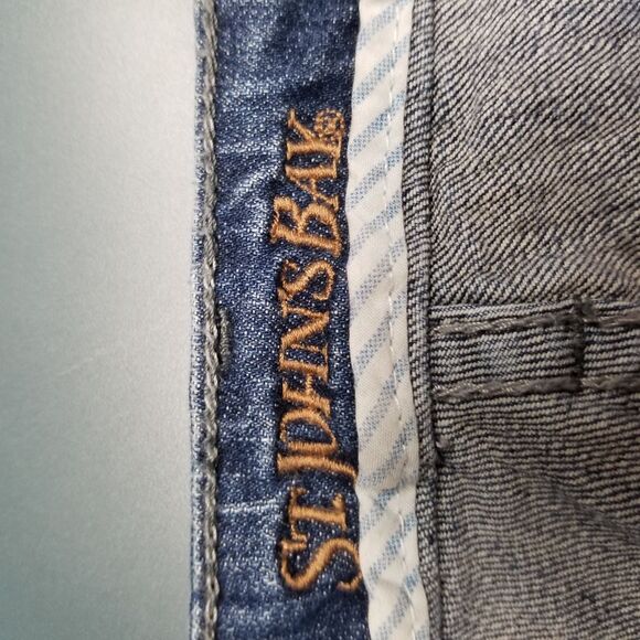 St. John's Bay Jeans Classic Boot Cut Blue Jeans - Picture 8 of 8